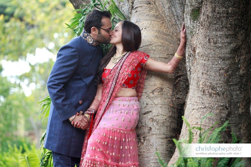 Wedding portrait Sikh couple Kenya