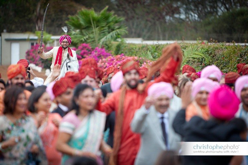 Baraat groom wedding procession in Kenya