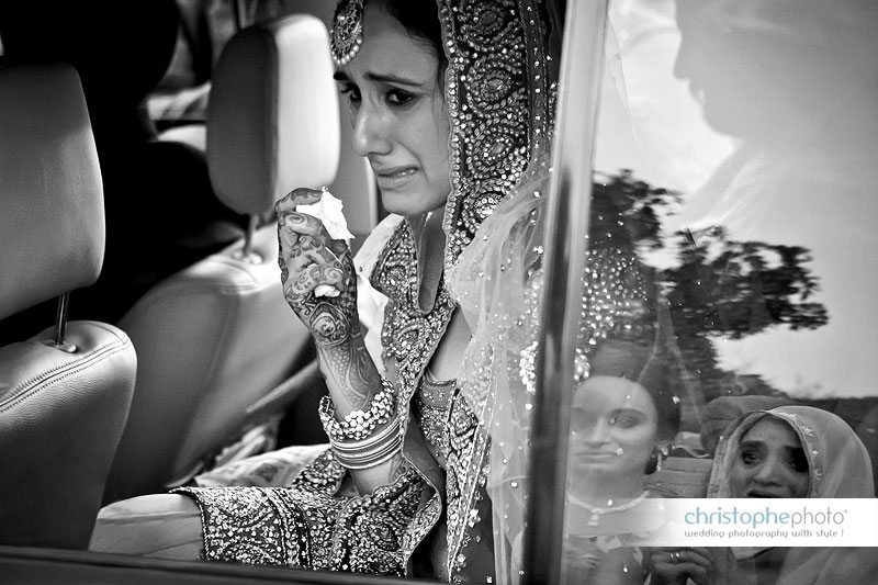 Vidaii after the sikh wedding ceremony. Located near Amritsar by Wedding Photographer Punjab India Christophe Viseux