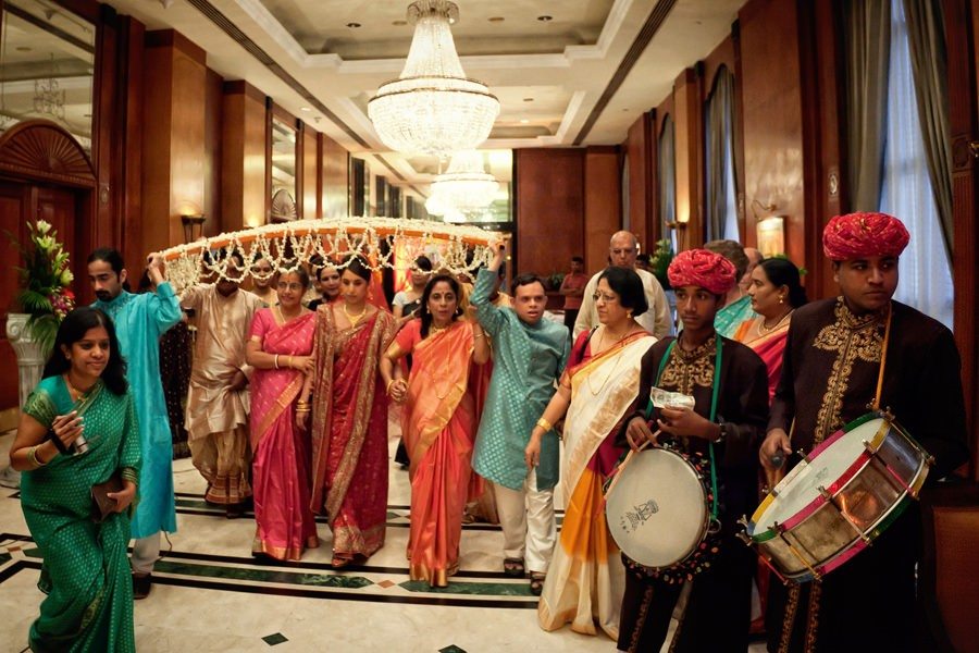 Indian celebration in Delhi