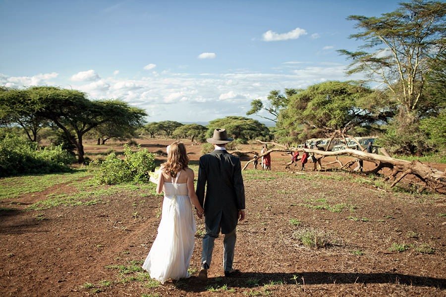 Bush Wedding Amboseli National Park Kenya