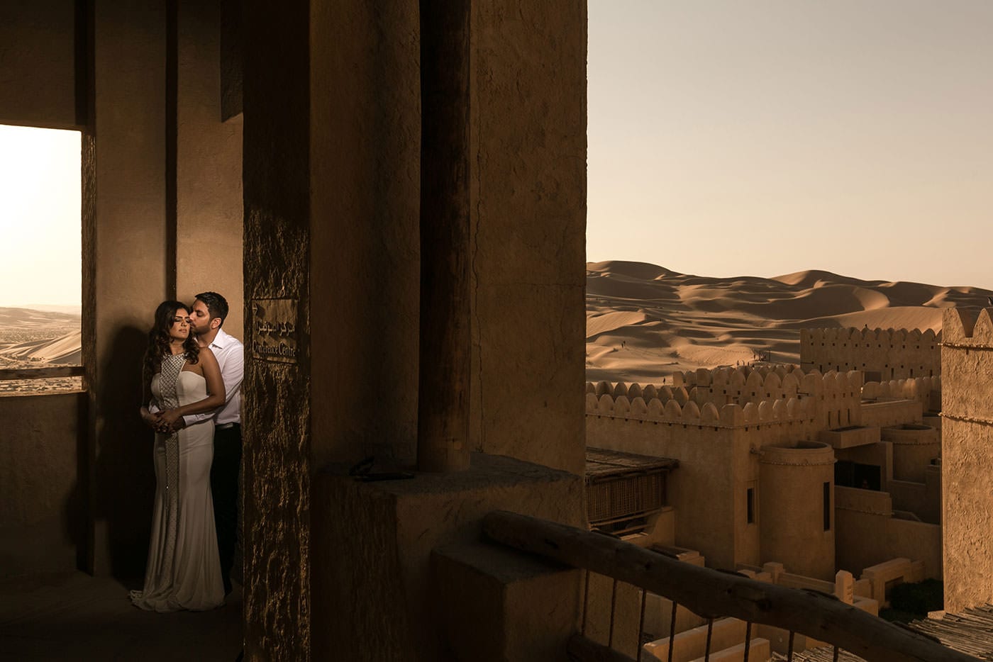 Engagement photo in Abu Dhabi