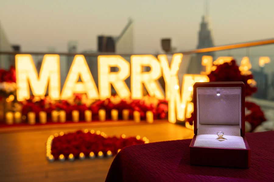 Engagement Proposal Photographer Dubai