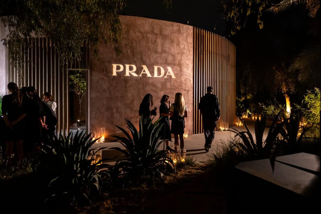 An iftar event for Prada.