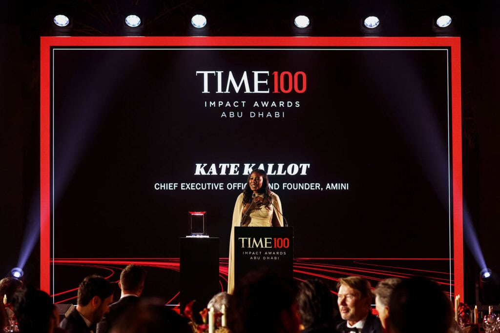 Time 100 Awards Gala Diner in Abu Dhabi