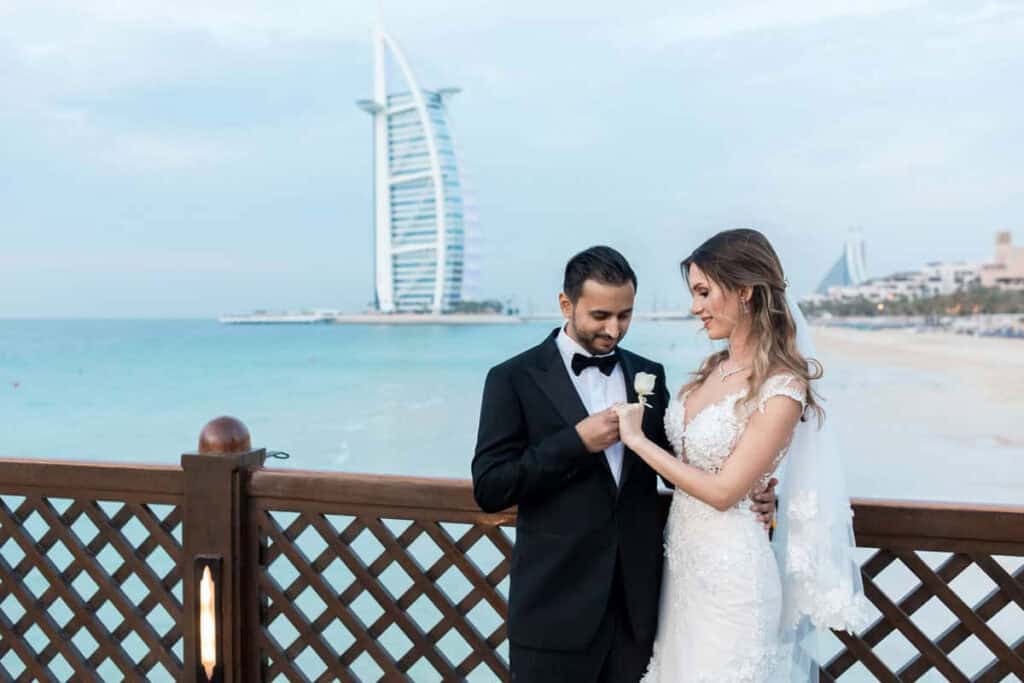 Couple Session in front of Burj Al Arab Dubai